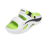 Bojiacha Unisex Sport Sandals - Breathable Webbing Strap Sliders, Non-Slip Cushion Casual Beach Water Shoes (Mint, Adult, Men, 10.5, Numeric, UK Footwear Size System, Medium)