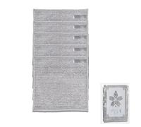 Bojiwavawd 5 pack Magic Glass Cleaning Cloth, Three layers Wire Dishwashing Cloths Multipurpose Non Scratch Steel Wire Cleaning Cloths for Kitchen Dish Sink Stove Top, 20x20 cm