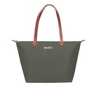 BOJLY Large Capacity Waterproof Tote Bag for Women - Foldable Reusable Shopping Bag for Travel, School & Work - Lightweight Packable Shoulder Bag (Forest Green)