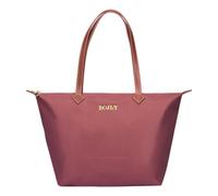 BOJLY Large Capacity Waterproof Tote Bag for Women - Foldable Reusable Shopping Bag for Travel, School & Work - Lightweight Packable Shoulder Bag (Dark Red)
