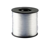 Bojueshaw 0.8mm Nylon Fishing Line,200M Transparent Monofilament Thread,Clear Invisible Line for Fishing,Beading,Jewellery Making,DIY Crafts