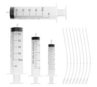 Bojueshaw 1 Set Plastic Syringes,Baby Bird Feeding Set,Pet Parrot Milk Feeding Syringe with Tubes,Measuring Syringe Tools for Small Animals