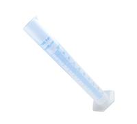 Bojueshaw 100ml Plastic Graduated Cylinder,Transparent Blue Line Science Lab Test Tube with Hexagonal Base for Kitchen Lab Home