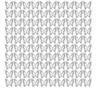 Bojueshaw 100pcs 3D Butterfly Nail Charms,Butterflies Shape Nail Gems,Metal 3D Butterfly Nails for Women Girls Nail Art Decoration DIY Art Jewelry Decoration