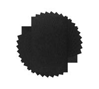 Bojueshaw 10pcs Felt Fabric Sheets,8"x12"Stiff Craft Felt for DIY Projects,Halloween & Christmas Crafts,Sewingand School Art(Black)