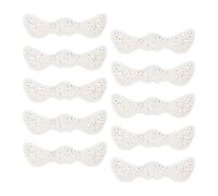 Bojueshaw 10pcs Glitter Freckle Patches,Waterproof Gold Speckles,Shimmery Face Stickers for Women Girls Festivals,Parties & Photos