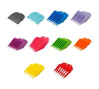 Bojueshaw 10PCS Universal Hair Clipper Guards,Guide Combs Replacement Attachments,Hair Clipper Limit Comb for Most Clippers Trimmers(10 Colors)