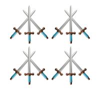 Bojueshaw 12pcs Inflatable Sword Set,Cosplay Costume Accessories,24" PVC Pirate Themed Battle Swords for Kids,Pool Party & Halloween,Christmas