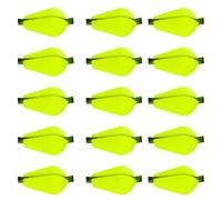 Bojueshaw 15pcs Float Foam Water Drop Strike,Fishing Bobbers Floats,Fly Fishing Accessory,Indicator Teardrop Strike