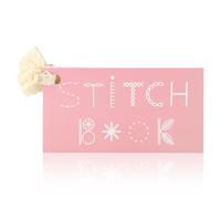 Bojueshaw 1Set Mini Sewing DIY Creative Mini Sewing Card Set, Portable Stitch Cards Book