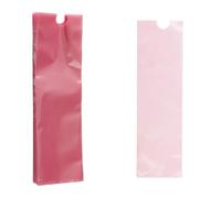 Bojueshaw 200pcs Disposable Tattoo Pen Covers,Tattoos Machine Wrap,Large Plastic Sleeves for Tattoo Machines & Cartridges(Pink)