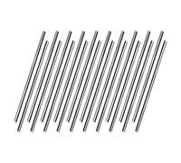 Bojueshaw 20pcs Car Vent Trim Kit,Universal Straight Air Vent Covers, Bendable Chrome PVC Decorative Strips for Most Air Vent Outlet(Sliver)