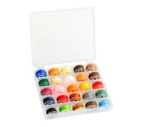 Bojueshaw 25PCS Waxed Cotton Thread - Durable Wax Cord for DIY Hand Sewing, Ideal for Sofa and Wallet Repair, Fade, Wear & Mold Resistant