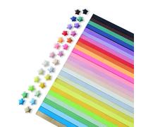 Bojueshaw 27Color Quilling Paper Kit,1030pcs Stars Paper Strips,Origami Starter Set for Kids Arts DIY Craft Projects Card Design