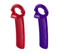 Bojueshaw 2Pack Mini Portable Bottle Openers,Easy Grip Beer Cap Removers,Jar Key Opener for Arthritis Hands Senior Everyday Use