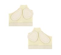 Bojueshaw 2pcs Anti-Slip Dance Thongs,Breathable Half-Sole Forefoot Pads with Shock Absorption for Ballet,Lyrical,Jazz,Modern Dance