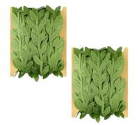Bojueshaw 2pcs Artificial Ivy Garlands,Leaf Ribbon,Realistic Fake Vines,Greenery Fake Hanging Foliage Vine Plants for Wedding Home Garden Wall