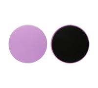 Bojueshaw 2Pcs Dual-Sided Gliding Discs,Core Sliders,Ultimate Core Trainer for Full Body Workout on Carpet & Hard Floors,Home Gym Core Trainer(Purple)
