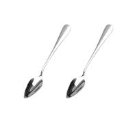 Bojueshaw 2pcs Grapefruit Spoons,Stainless Steel Dessert Spoon with Serrated Cut,Kitchen Tool for Kiwi,Dessert,Apple,Citrus Fruit