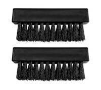 Bojueshaw 2pcs Nail Cleaning Brushes,Stiff Nylon Bristle Scrubbersfor Hands & Feet,Fingernail Cleaning Brush for Mechanics,Gardeners & Tradespeople