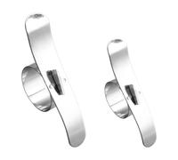 Bojueshaw 2Pcs Orange Peeler,Stainless Steel Fruit Peeler,Skin Remover Orange,Peeling Tool,Portable Kitchen Gadget for Lemon Orange Citrus