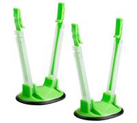 Bojueshaw 2pcs Sandwich Bag Stand Holders,Adjustable Baggy Rack,Plastic Freezer Bag Racks Holders,Kitchen Accessories for Fruits Vegetables,Spice
