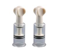 Bojueshaw 2pcs Vacuum Twist Suction Cupping Set,Hand-Twist Suction Cup for Muscle Tension,Stress Reduction & Blood Circulation