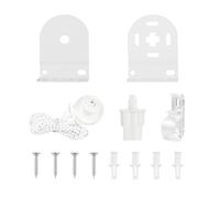 Bojueshaw 32MM Metal Roller Blind Bracket Set - Window Shade Fitting Kit for Replacement and Repair, Durable Upgrade Curtain Accessories