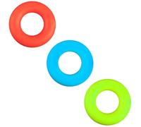 Bojueshaw 3Pcs Hand Grip Strengthener,Silicone Squeezer Gripper,Fingers Training Ring,Forearm Trainer Set for Muscle Training Sports,Fitness,Stress Relief(30,40,50LB)