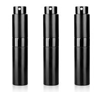 Bojueshaw 3pcs Refillable Perfume Atomiser Empty,Mini Atomizer,8ml Travel Spray Bottle,Portable Cologne Dispenser for Women Men