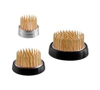 Bojueshaw 3pcs Round Flower Frog,Floral Arranging Holder with Copper Pins,3 Sizes Flower Base for Garden,DIY Crafts,Home Decoration