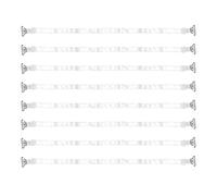 Bojueshaw 4 Pair Clear Bra Straps,Adjustable Invisible Shoulder Straps for Women,Non-Slip Replacement Strap for Dresses,Tanks & Strapless Bras