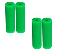 Bojueshaw 4pcs Aligner Chewies,Aligner Trays Chompers,Orthodontic Bite Gel,Silicone Handheld Bite Gel,Orthodontic Dental Chewies