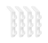 Bojueshaw 4PCS Space Saving Wardrobe Hanger Connect Hooks - Multifunctional Closet Organiser for Bedroom Clothes Storage and Hanging