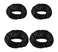 Bojueshaw 4pcs Wheel Covers,Stroller Wheel Dustproof Cover,Baby Stroller Wheel Cover,Oxford Fabric Kid's Stroller Accessories for Keep The Wheels Clean
