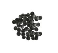 Bojueshaw 50pcs Plastic Screw Caps,Push-Fit Cross Head Screw Covers,Waterproof and Rustproof Screw Protectors for Furniture,Wardrobe,Cabinet Shelf