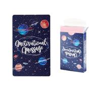 Bojueshaw 52pcs Mindfulness Meditation Reward Cards,Daily Spiritual Encouragement Cards for Mental Clarity, Prayer,Home or Church Use