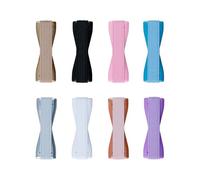 Bojueshaw 8Pack Self-Adhesive Phone Finger Holders,Multi-Color Anti-Slip Grips for One-Handed Use,Universal Smartphone Accessory