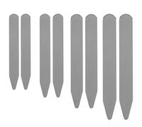 Bojueshaw 8pcs Collar Stays,Stainless Steel Shirt Collar Stiffeners,Keep Shirt Collar Straight,Metallic Collar Stays for Men Shirt Home Travelling