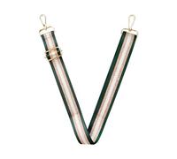 Bojueshaw Adjustable Glitter Stripe Bag Strap,3.8cm Wide Replacement Shoulder Strap with Metal Swivel Hooks for Handbags,Crossbody Bags & Totes