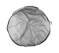 Bojueshaw Adjustable Rain Barrel Mesh Cover,95cm Mesh Protective Net with Drawstring for Water Tanks,Anti Mosquito Leaves Falling