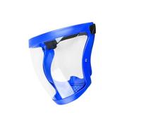 Bojueshaw Anti-Fog Full Face Shield with Adjustable Strap,Reusable HD Clear Protective Visor for Adults,Universal Face Mask for Work,Outdoor & Daily Use(Blue)