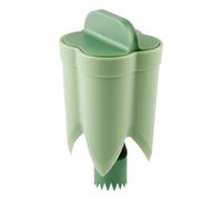 Bojueshaw Bell Pepper Cutter,Pepper Corer,Chili Corer Remover,2 in 1 Portable Pepper Core Cutting Device for Kitchen Home Family Camping(Green)