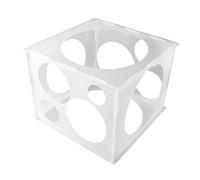 Bojueshaw Collapsible Plastic Balloon Sizer Box,11 Holes Balloon Size Measurement Tool for Perfect Party Decorations,Balloons Arches & Columns(2-10 Inch)