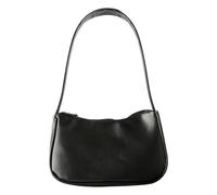 Bojueshaw Elegant Shoulder Bag,Shoulder Underarm Bag,Fashionable Handbag,Cute Mini with Zipper Closure Shoulder Bag for Girls Women Party Birthdays(Black)