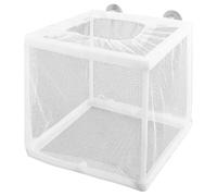 Bojueshaw Fish Tank Breeder Net,Aquarium Breeding Box,Transparent Isolation Box,Aquarium Separation Net Nylon Incubator Mesh for Newborn Small Fish