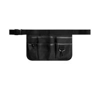 Bojueshaw Gardening Tool Belt with 8 Pockets,Adjustable Waist Bag,Waterproof Oxford Pouch for Construction,Carpentry & Outdoor Work