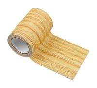 Bojueshaw Imitation Wood Grain Repair Tape,Self Adhesive Waterproof Wood Tape,Wood Effect Tape for Home Furniture Cabinet Seal Door Floor(Beige)