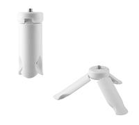 Bojueshaw Mini Desktop Tripod Stand,1/4" Threaded,Portable Tabletop Camera Mount,Tripod Base for Small Digital Devices and Action Cameras(White)