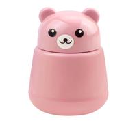 Bojueshaw Pill Crusher,Lovely Bear Shape Pill Grinders,Pill Crusher,Portable Grinder Container Storage Box for Tablets,Medicine(Pink)